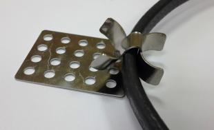 Клипсы для монтажа кабеля на поверхностях кровель 50 шт/уп